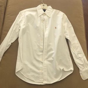 Ralph Lauren white button up